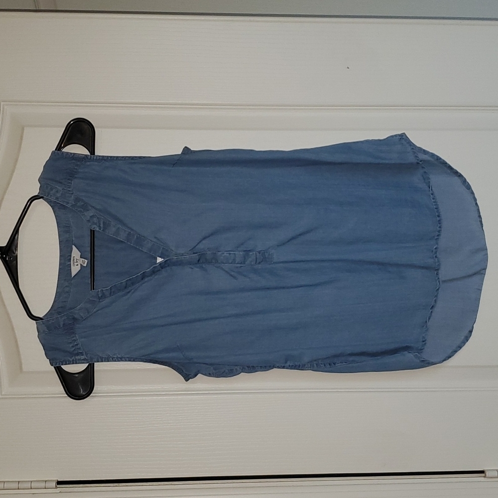 Crown and Ivy denim top